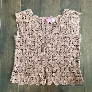 Juniors Great American Sweater Pullover Vest Size XL